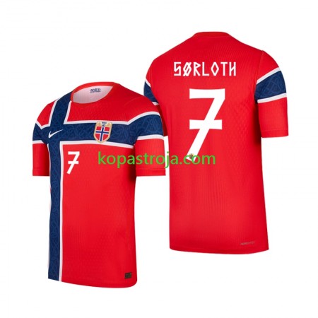 Billiga Fotbollströjor Norge Alexander Sorloth 7 Hemma tröja WM 2026 Kortärmad